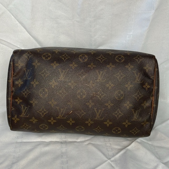 Louis Vuitton Monogram Speedy 30 Handbag Classic Designer Timeless Luxury - Picture 9 of 17